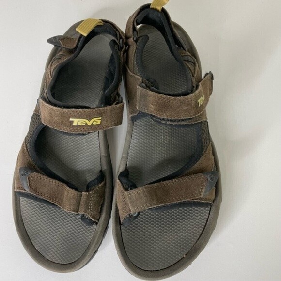 Teva Katavi 4144 Outdoor Hiking Sandals Brown Leather - Picture 5 of 15